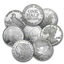 1/2 oz Silver Round - Secondary Market 1/2 oz Silver Round - Secondary Market